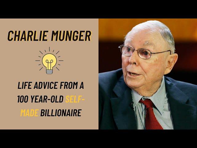Charlie Munger: 100 Years of Wisdom Summed up in 20 Minutes