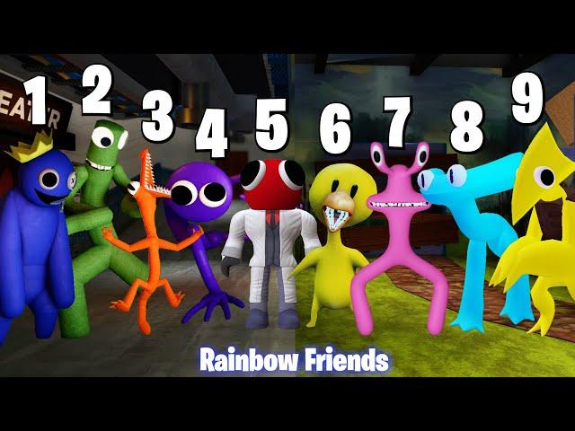 NEW RAINBOW FRIENDS ALL PHASES - Friday Night Funkin' (RAINBOW FRIENDS CHAPTER 2 | CYAN,YELLOW)