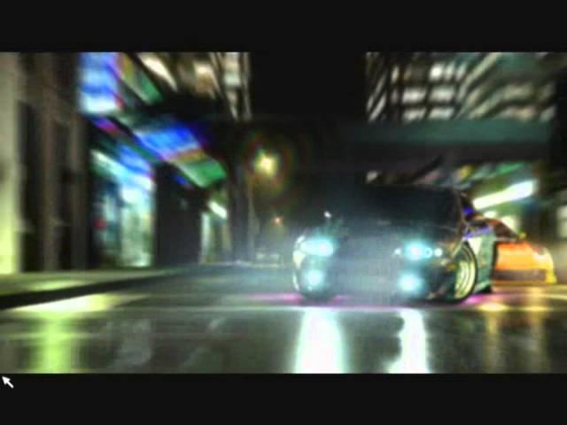 Заставка в игре Need For Speed: Underground...