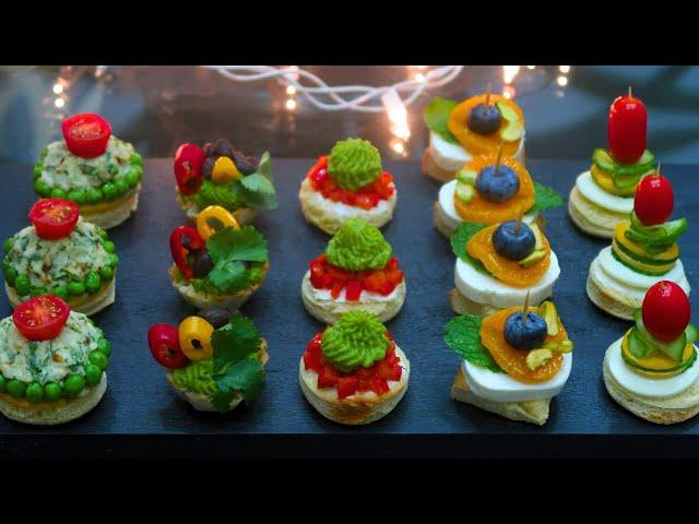 5 Best Appetizers for an Unforgettable Christmas | Easy Canapés for Christmas