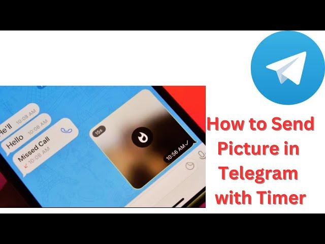 How to Send Photo in Telegram with a Timer