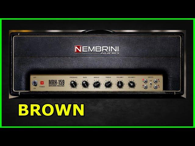 @nembriniaudio7959 MRH-159 Brown sound!