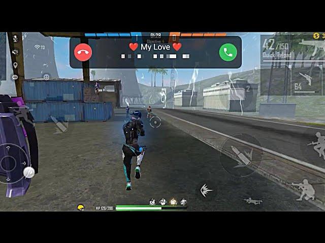 Free fire incoming call my love !! My love incoming call status video ️