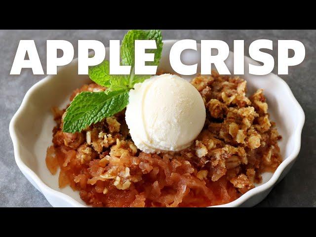 "Grate" Apple Crisp | No-Peel, No-Slice Apple Crisp | Food Wishes