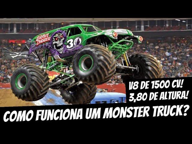 COMO FUNCIONA UM MONSTER TRUCK?