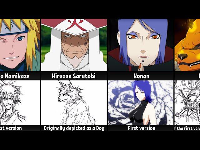 What Naruto Characters Were Originally Supposed to Look Like