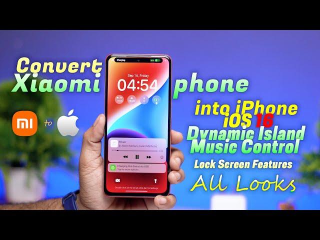 Convert MIUI 13 Device into iPhone 14 Pro (iOS 16)