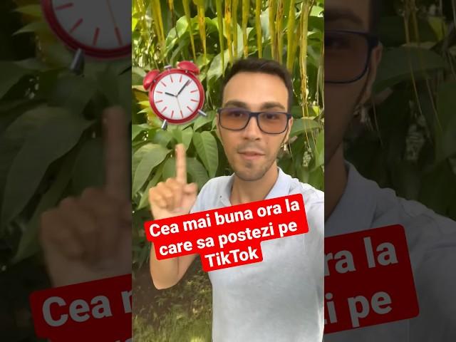 Cea mai buna ora la care sa postezi pe TikTok in 2023