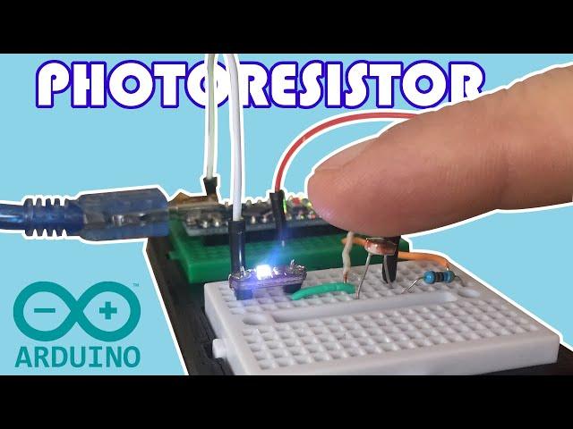 How to control LED with Photoresistor