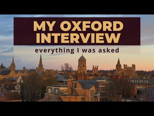 PhD Interview questions and my answers | 23 PhD interview tips | My Oxford interview