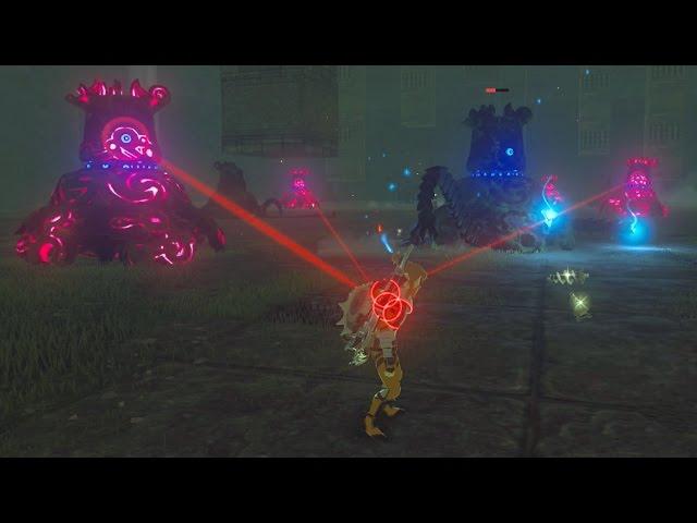 Disturbing the Guardian Nest - Zelda BOTW