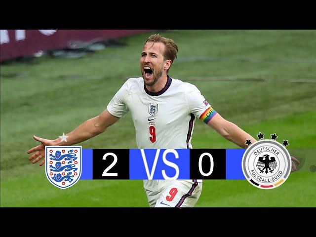 England vs Germany | 2-0 | extended highlights and Goals | Euro 2020