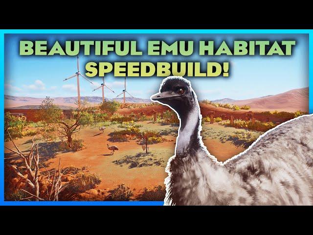 Beautiful Emu Habitat! | Planet Zoo Speedbuild