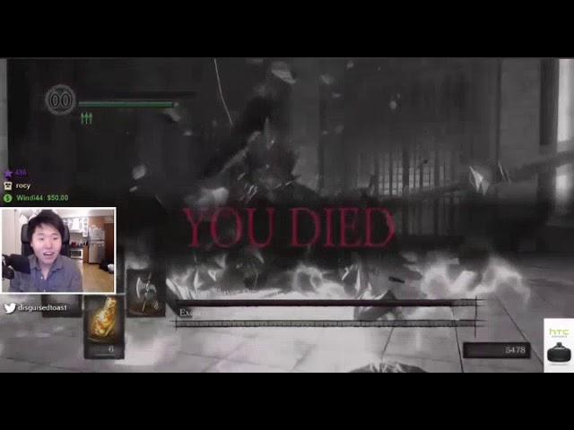 Streamers Rage At Dark Souls Compilation