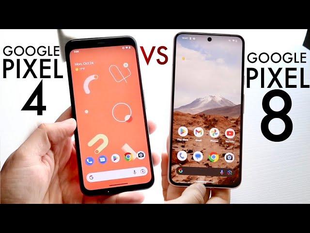 Google Pixel 8 Vs Google Pixel 4! (Comparison) (Review)