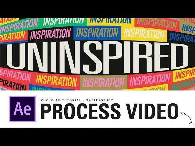 Vucko After Effects tutorial · Highlights process video