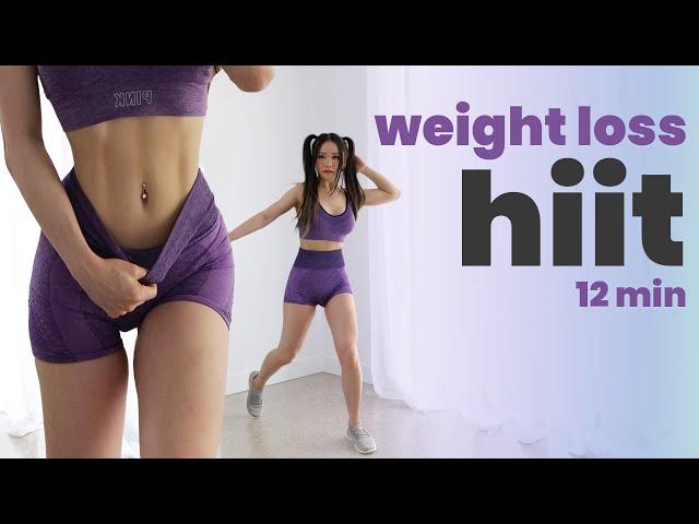 12 Min Weight Loss HIIT Workout - Weight Loss Challenge 2022