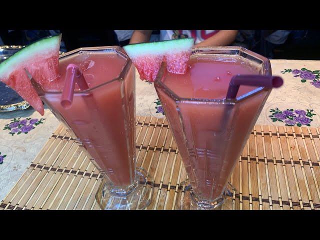 Watermelon  juice  | تربوز کا جوس پیئے اور گرمی کو کرے بائےبائے |by cookinglight