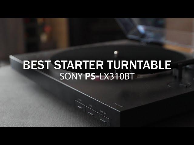 Best Starter Turntable - SONY PS-LX310BT