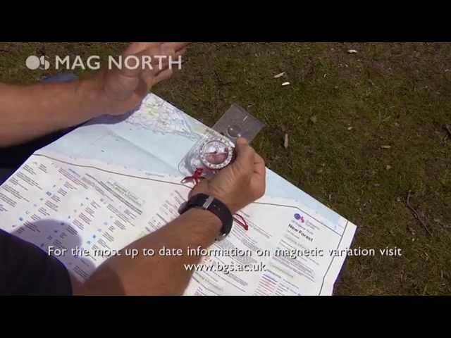 Understanding magnetic north with Steve Backshall and Ordnance Survey