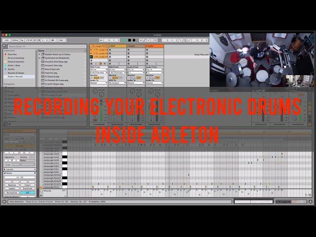 How to record your electronic drums inside Ableton