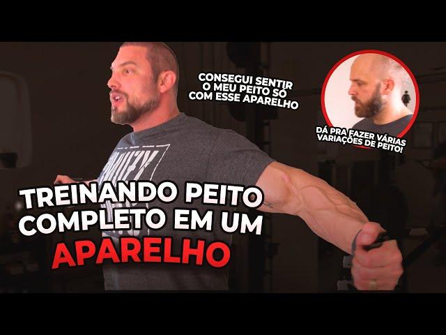 TREINO COMPLETO DE PEITO NO CROSSOVER FT BERNARDO PALMER | #05