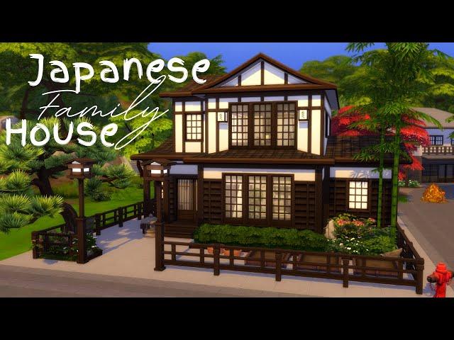 Japanese Family House  // The Sims : Speed Build