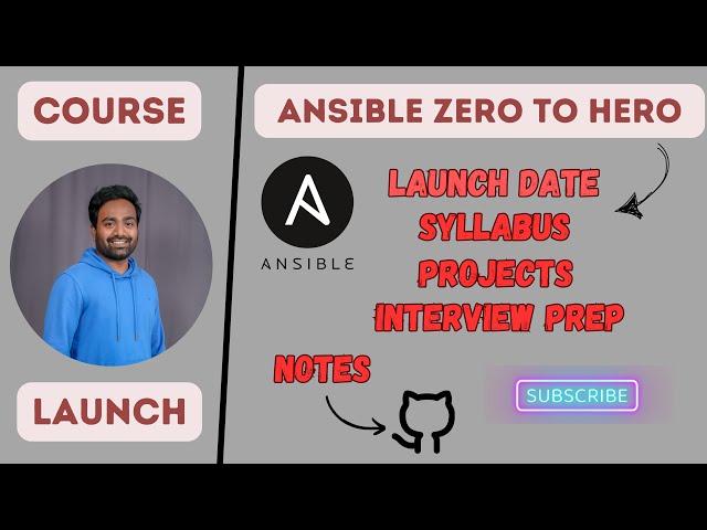 New Course Launch | Ansible Zero to Hero