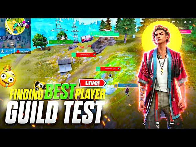 FREE FIRE LIVE  FULL MAP GUILD REACTION  | GUILD TEST LIVE IN FREE FIRE #freefire