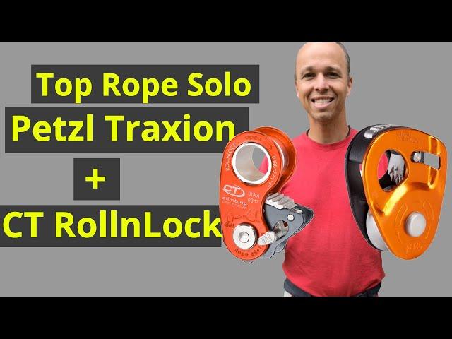 Top Rope Solo with Petzl Micro Traxion and Climbing Technology RollnLock