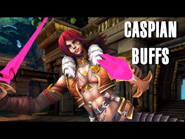 Trying a new Build with Caspian's QOL Buffs | Paladins PTS Gameplay