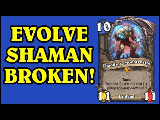 The Mini-Set Broke Evolve Shaman