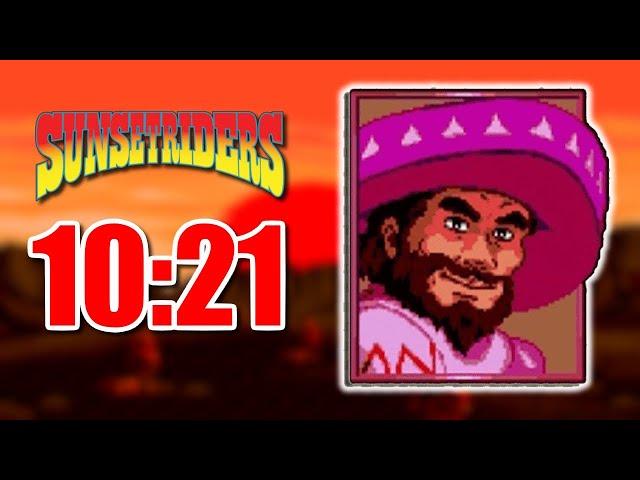 Sunset Riders Sega Genesis Speedrun in 10:21 (Cormano)