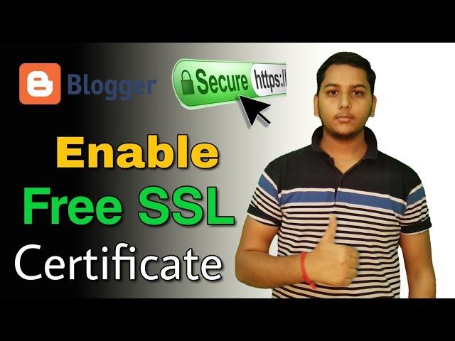 Blogger Blog Website Mein Free SSL Certificate Kaise Lagaye ? Blogging Guide By Niraj Yadav