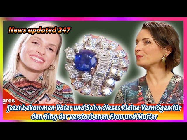 Sie dachten, es sei Modeschmuck – jetzt bekommen Vater und Sohn dieses kleine Vermögen für den Ring