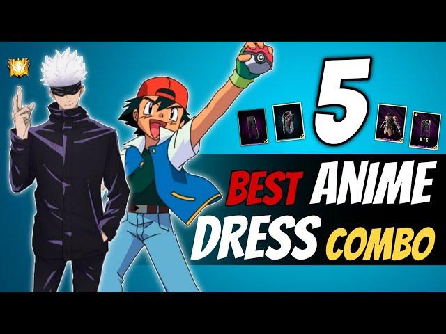 Top 5 Best Anime Dress CombinationFree Fire Dress Combination ||Free Fire #freefire #freefireindia