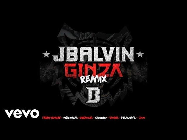 J. Balvin - Ginza (Remix/Audio)