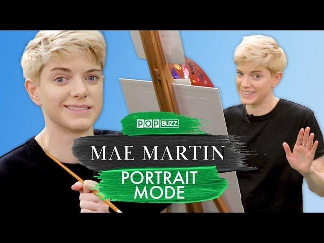 Mae Martin Paints A Self-Portrait And Answers Questions About Their Life | Portrait Mode