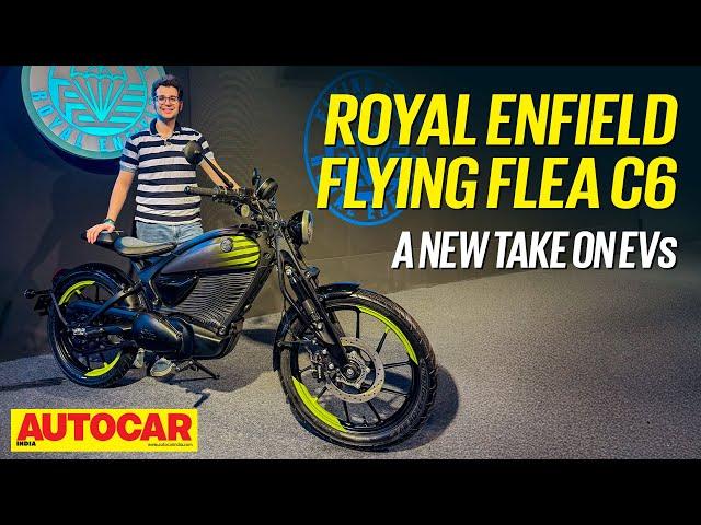 Royal Enfield Flying Flea C6 - The tech-laden retro EV | Walkaround | Autocar India