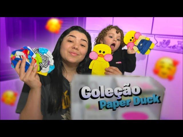 COLEÇÃO DE PAPER DUCK | LILA E ROBERVAL DE PAPEL