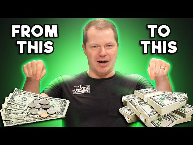 How To BUILD Your Poker Bankroll In 2024!