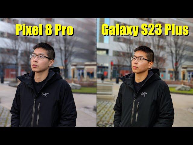 Pixel 8 Pro vs Samsung Galaxy S23 Plus Camera Comparison!