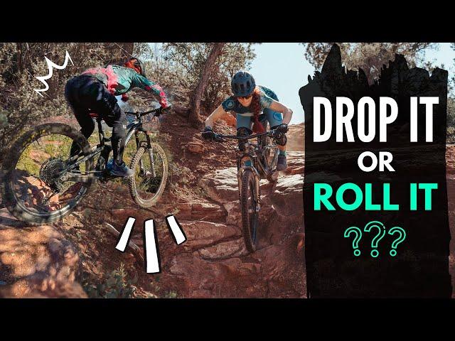 Up to Which Height is a Drop Rollable? | Why JUST SEND IT may Send You Over The Bars!