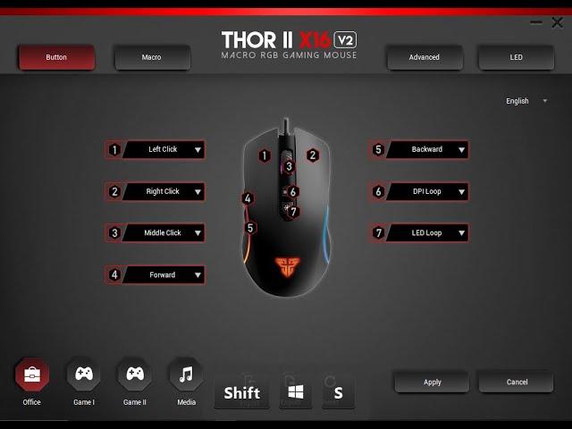 Tutorial for installing FANTECH THOR II X16 V2 macro software