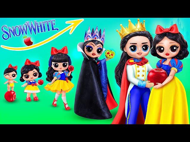 Snow White LOL Growing Up! Disney DIYs LOL