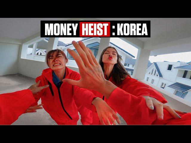 MONEY HEIST KOREA: ESCAPE FROM MAGIC OF LOVE ️ vs ANGRY GIRLFRIEND  (Epic Parkour Chase)