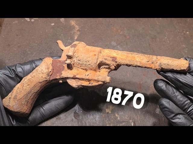 Napoleon 3 era Lefaucheux revolver Restoration