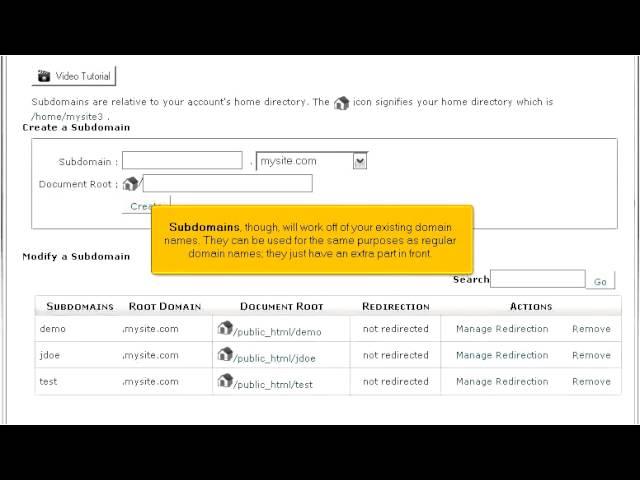 Hosting - 18 - What are parked and addon domains? What about subdomains?