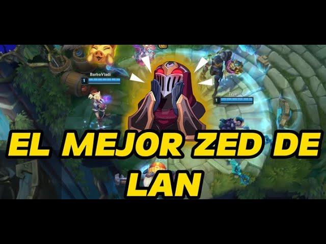 EL MEJOR ZED DE LAN #leagueoflegends  #top