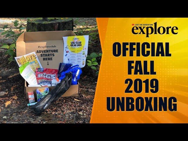 UNBOXING: Fall 2019 "Live the Adventure Club" Gear Box | Explore Magazine | Join the Club